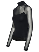 Max Mara Black Viscose Blend Swater