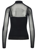 Max Mara Black Viscose Blend Swater