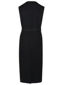 Gilet de mélange de laine noire max mara