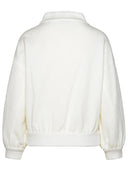 Max Mara 'Gastone' Crop Jacket In White Cotton Blend