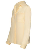 Max Mara 'Vongola' Ivory Silk Blouse