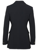 Max Mara 'Plinio' Black Acetate Blend Jacket