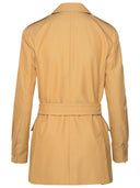 Max Mara 'Pacos' Cotton Lear Jacket