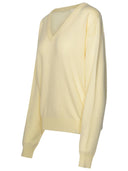 Sportmax Ivory Wool Blend Sweater