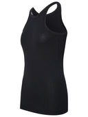 Sportmax'Nastie'黑色丝绸混合背心