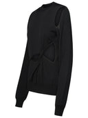 Sportmax Black Virgin Wool Sweater