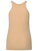 Sportmax 'Nastie' Tank Top In Silk Blend Nude