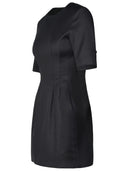 Sportmax 'Colomba' Black Cotton Blend Dress