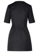 Sportmax 'Colomba' Black Cotton Blend Dress