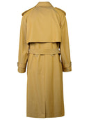 Burberry Beige katoenen trenchcoat