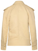 Burberry Beige Paper Fibre Blend Jacket