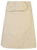 Burberry 'Burberry' 'Midi' Beige Miniskirt