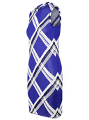 Burberry Blue Silk Dress