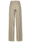 Burberry Beige Virgin Wool Trousers