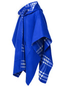 Burberry Blue Cashmere Cape