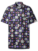 Comme Des Garçons Shirt 'Andy Warhol' Black Cotton Shirt