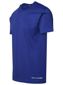 Comme Des Garçons Shirt Blue Cotton T Shirt