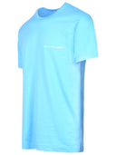 Comme Des Garçons Shirt Light Blue Cotton T Shirt