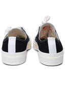 Comme des Garçons Play x Converse Cross Black Cotton Sneakers