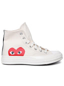 Comme des Garçons Spiel X Converse Sneaker Alta Cuore Rosso
