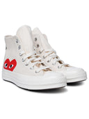 Comme des Garçons Spiel X Converse Sneaker Alta Cuore Rosso