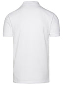 Comme Des Garçons Play White Cotton Polo Shirt