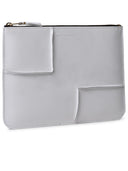 Comme Des Garçons Wallet 'Medley' White Lear Packet