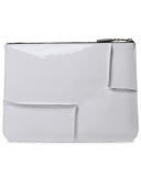 Comme Des Garçons Wallet 'Medley' White Lear Packet