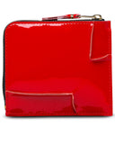 Comme Des Garçons Wallet 'Medley' Red Lear Wallet