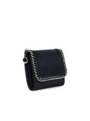 Stella Mc Cartney 'Small Falabella Tri Fold' portefeuille en polyester recyclé bleu