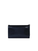 Stella Mc Cartney 'Falabella' Bright Blue Recycled Polyester Mini 'Crossbody' Clutch