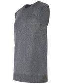 Stella Mc Cartney 'Stella Mccartney' Sleeveless Grey Cashmere Sweater
