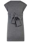 Stella Mc Cartney 'Stella Mccartney' Sleeveless Grey Cashmere Sweater