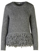 Stella Mc Cartney Grey Alpaca Blend Sweaters