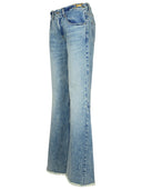 Stella Mc Cartney Light Blue Cotton Jeans