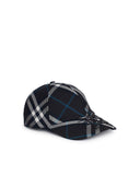 Burberry 'Check' Dark Green Polyester Cap
