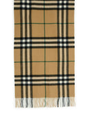 Burberry 'Mu Giant' Beige Cashmere Scarf