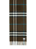 Burberry 'Mu Giant' Brown Cashmere Scarf