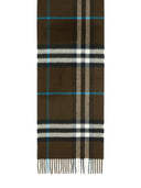 Burberry 'Mu Giant' Brown Cashmere Scarf