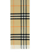 Burberry „Mu Giant” jasnozielony szalik kaszmiru