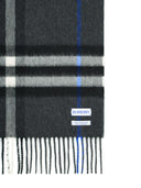Burberry 'Mu Giant' Grey Cashmere Scarf