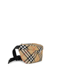 Burberry 'Check' Beige Polyester Fanny Pack