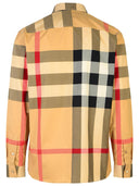 Burberry 'Summerton' Beige Cotton Shirt