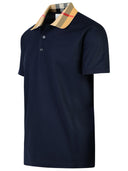 Burberry 'Cody' Navy Cotton Polo Shirt