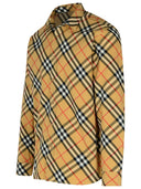 Burberry 'Check' Beige Cotton Shirt