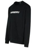Burberry 'Burlow' Black Cotton Sweatshirt
