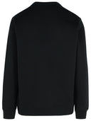 Burberry 'Burlow' Black Cotton Sweatshirt