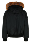 Veste de bombardier en nylon noir burberry