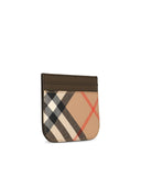 Burberry 'Sandon' Beige Lear Card Holder