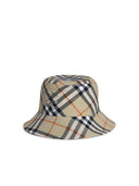 Burberry 'Check' lichtgroene polyester hoed